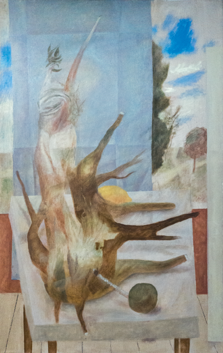 “Abstraktes Stilleben mit Pilz” (zweite Fassung) by Alexey von Schlippe