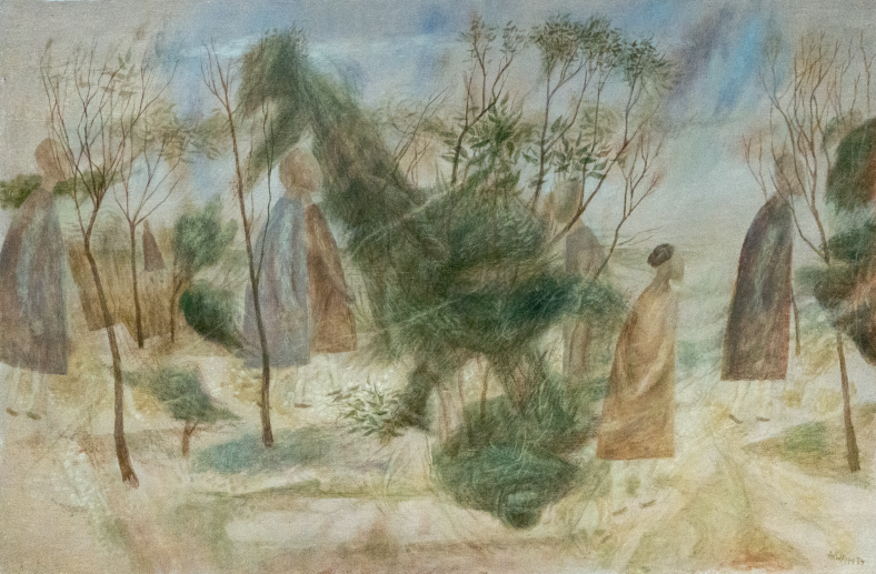 “Suchende im Wald” by Alexey von Schlippe