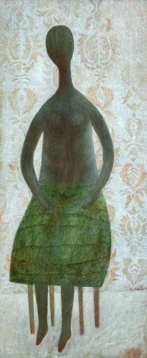 “Sitzende Figurine” by Alexey von Schlippe