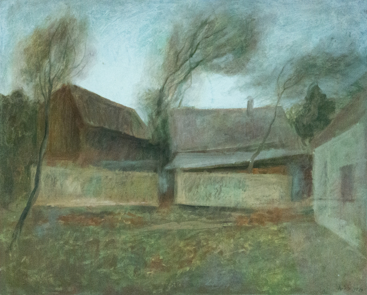 “Blick aus dem Garten” by Alexey von Schlippe